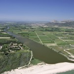 08C El caso del río Ter Exceso de purines y falta de caudal. Foto: Toni León